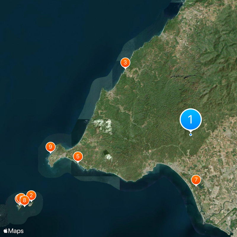 Bahía de Banderas Mappa