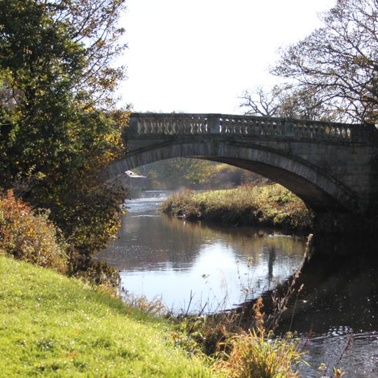 Pollok House stone bridge
