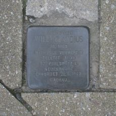 Stolperstein dedicated to Willy Claudius