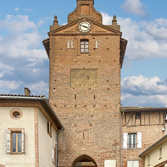 Clock tower of Verdun-sur-Garonne
