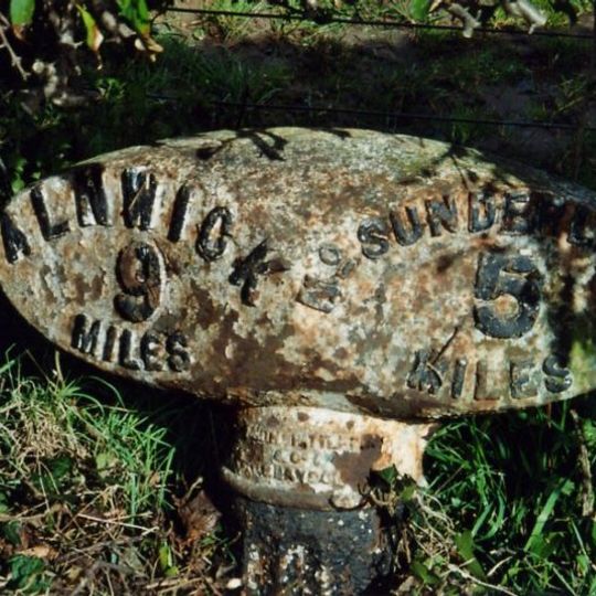 Milepost 100 Metres South Of Newtonbarns