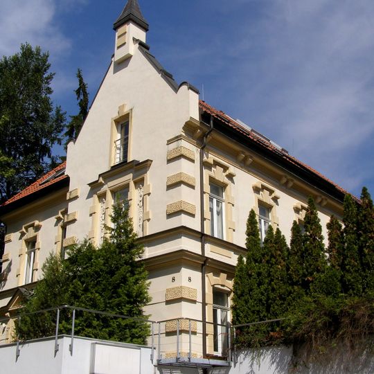 Vila a záhrada, vila