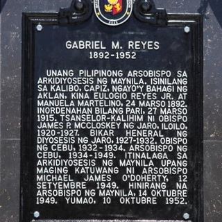 Gabriel M. Reyes historical marker