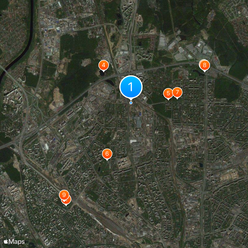 Lianozovo Map