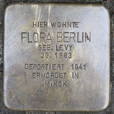 Stolperstein dedicated to Flora Berlin