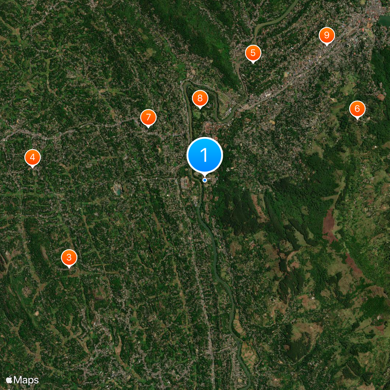 University of Peradeniya Map
