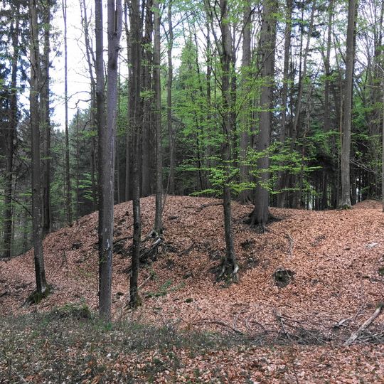 Befestigung Zagrad bei Draschitz