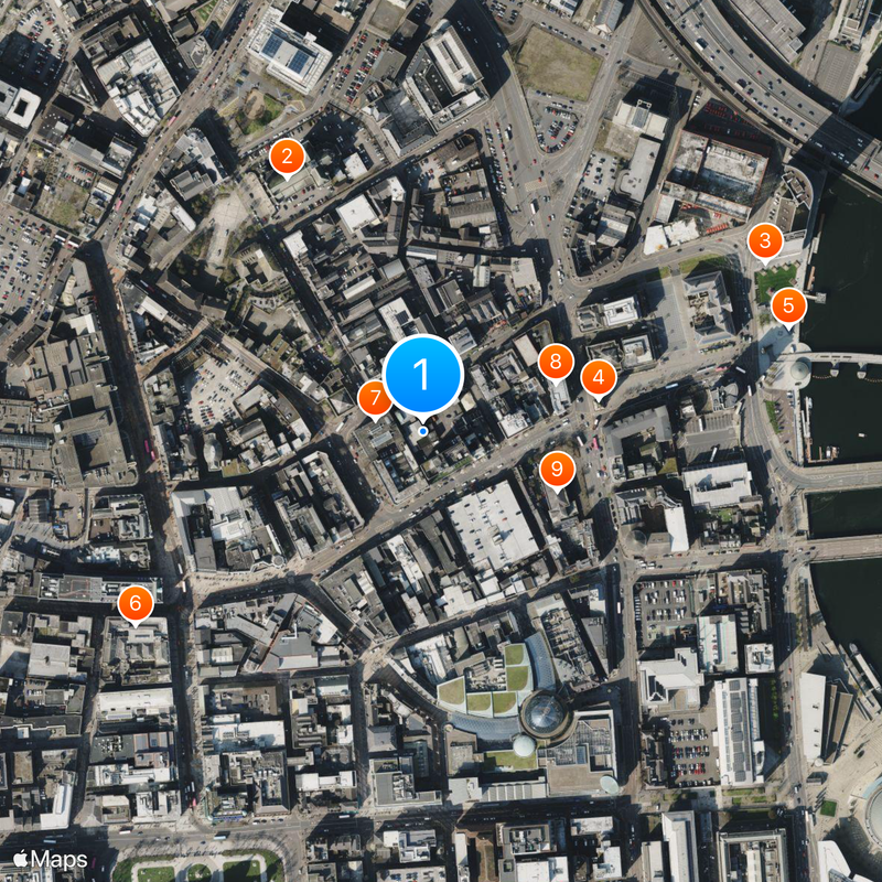 Royal Ulster Rifles Mappa