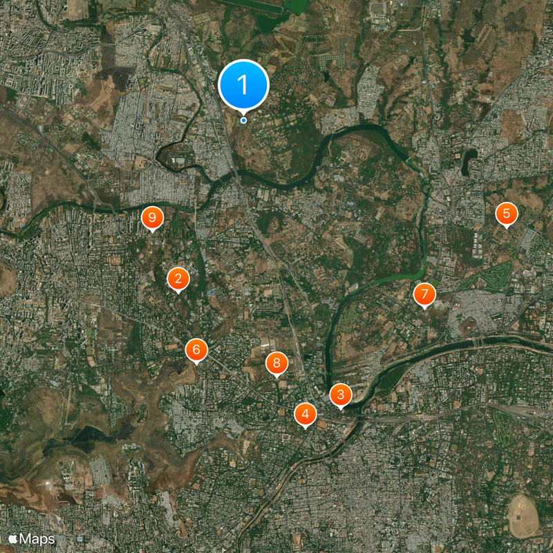 College of Military Engineering, Pune Map