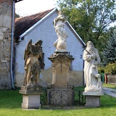 Maria sculptural group in Svatý Jan pod Skalou