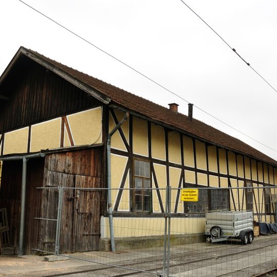 Lokschuppen des ehem. Lokalbahnhofes St. Florian