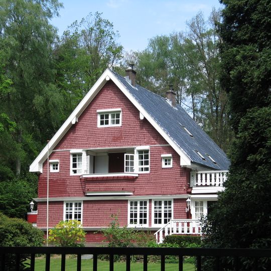 Geprefabriceerde houten villa