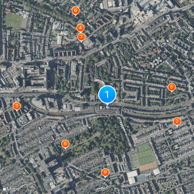 London Academy of Music and Dramatic Art Map