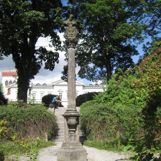 Sloup se sousoším Nejsvětější Trojice