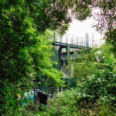 Entrée de la coulée verte