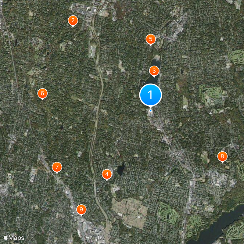 Hillsdale Map