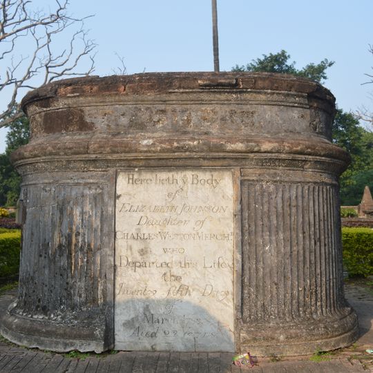Elizabeth Johnson's grave