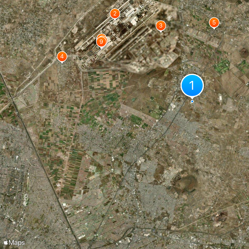 Municipio Tecámac Karte