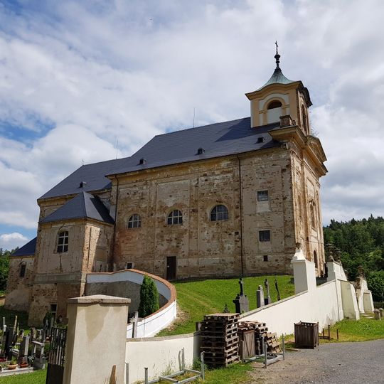 Church of Saint Barbara in Manětín