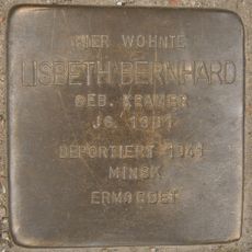 Stolperstein dedicated to Lisbeth Bernhard