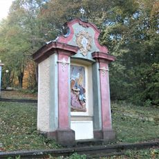 Kaplička IX. zastavení křížové cesty v Jiřetíně pod Jedlovou