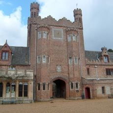 Park Boundary Wall Including Tower And Gateway