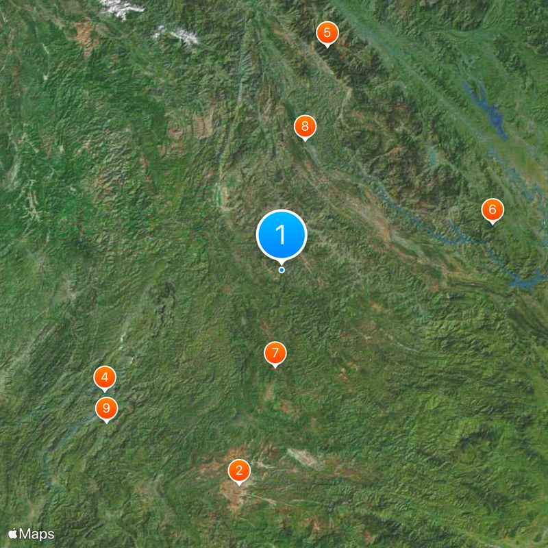 Ma River Map