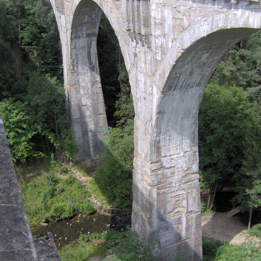 Wiadukt kolejowy I na rz. Błędziance