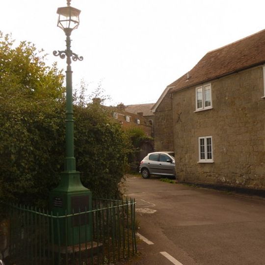 Lamp Standard And War Memorial