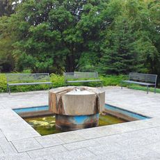 Kašna v parku v Táboře