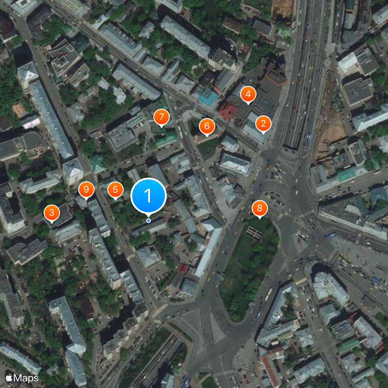 Taganskaya Map