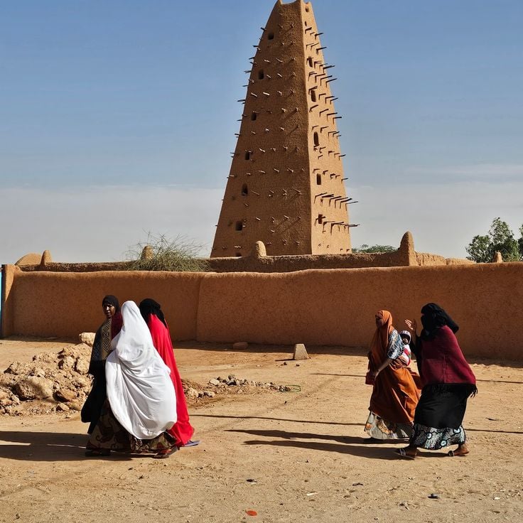 Stora moskén i Agadez