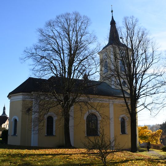 Protestant church in Olešnice