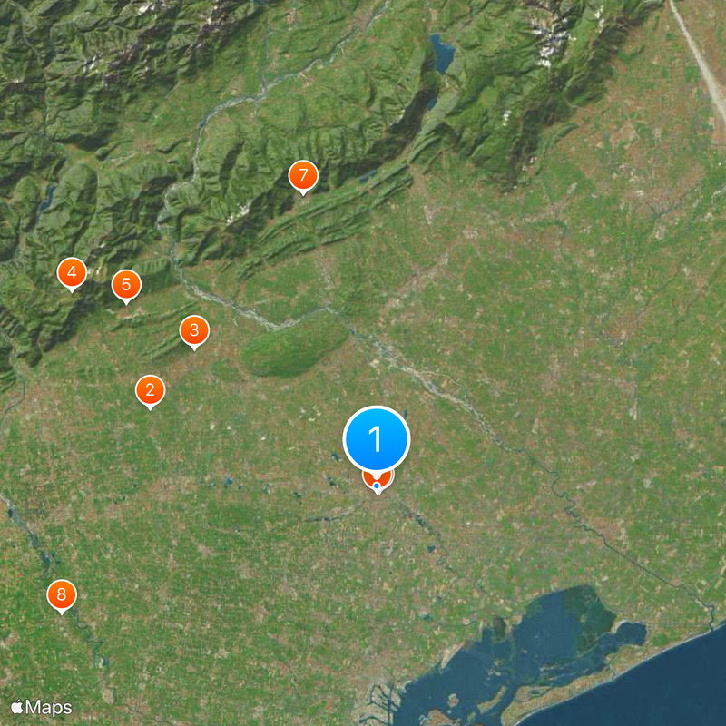 Prowincja Treviso Mapa