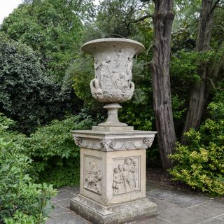 Urn At End Of Avenue Leading West From Museum Number 2