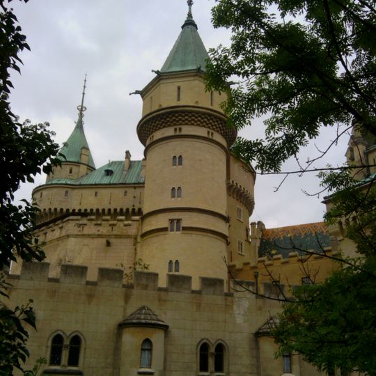 Bojnický hrad, veža schodisková