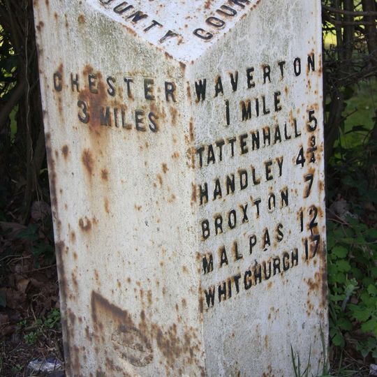 Milepost, Rowton Moor