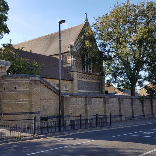 Piers And Walls To Churchyard Of St Michael, Caterham Guards Depot