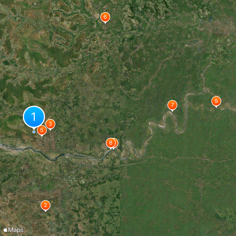 Bidyasagar University Map