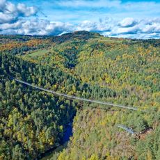 Passerelle himalayenne des gorges du Lignon