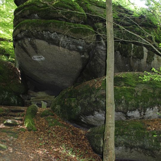 Froschmaul am Burgberg Falkenstein