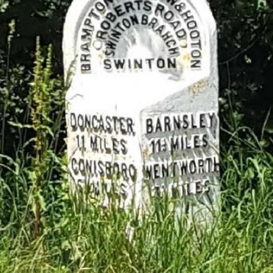 Milepost Approximately 45 Metres South West Of Junction With Abdy Lane