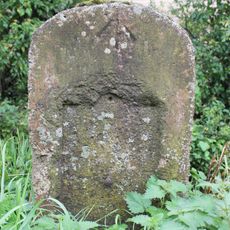 Milestone, W of Lower Haselor