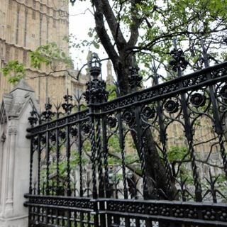 Gates, Railings, Gate Piers To New Palace Yard, Houses Of Parliament