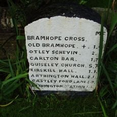 Milepost On East Corner Of Junction With Breary Lane East, At Se 256 430