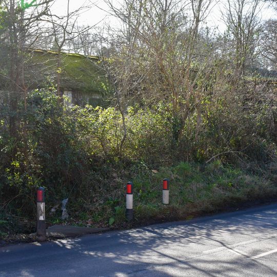 Outbuildings Of Bulverton Farmhouse On Opposite Side Of Road