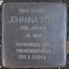 Stolperstein en memoria de Johanna Stern