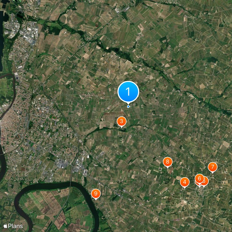 Château Cheval Blanc Map