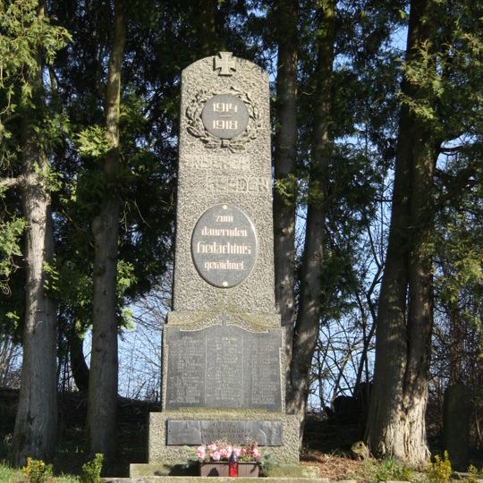 Denkmal für die Gefallenen des Ersten Weltkrieges in Hilgersdorf