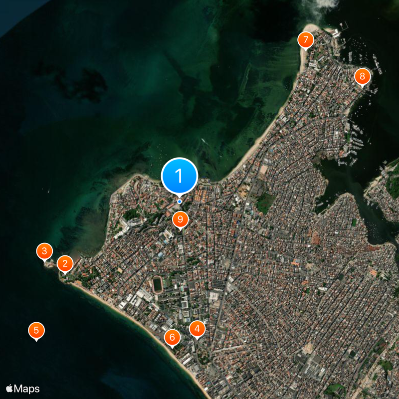 Church of Nosso Senhor do Bonfim Map